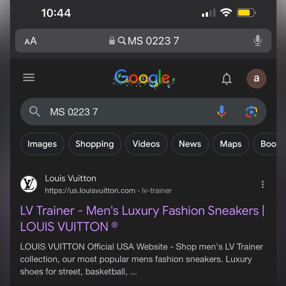 Louis Vuitton sneakers - Picture 5 of 6